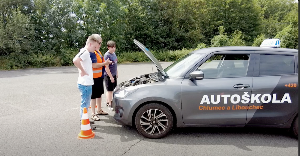 Autoškola Miltner - Video - Technika před jízdou